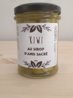 kiwis au sirop